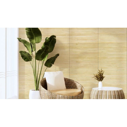 Art3d 48'' x 96'' Natural Bamboo Wall Panel for Interior Wall Décor for ...